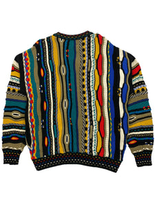 Vintage Coogi Style Tosani Multi-Coloured Sweater