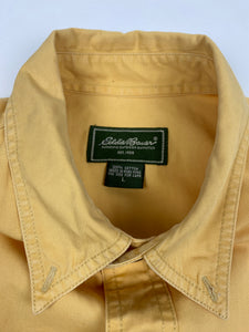 Vintage Eddie Bauer Yellow Button Down