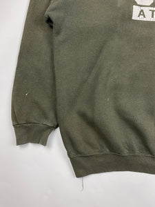 Vintage Boxy Guess Athletic Green Hoodie