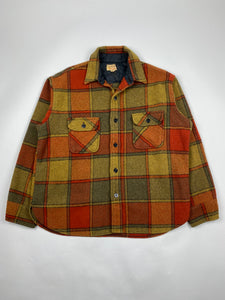 Vintage Fox King Thick Plaid Flannel