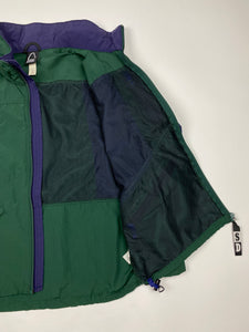 Vintage Sierra Design Technical Green and Purple Windbreaker