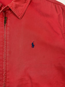 Vintage Faded Red Polo Ralph Lauren Harrington Jacket