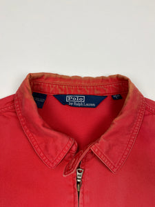 Vintage Faded Red Polo Ralph Lauren Harrington Jacket