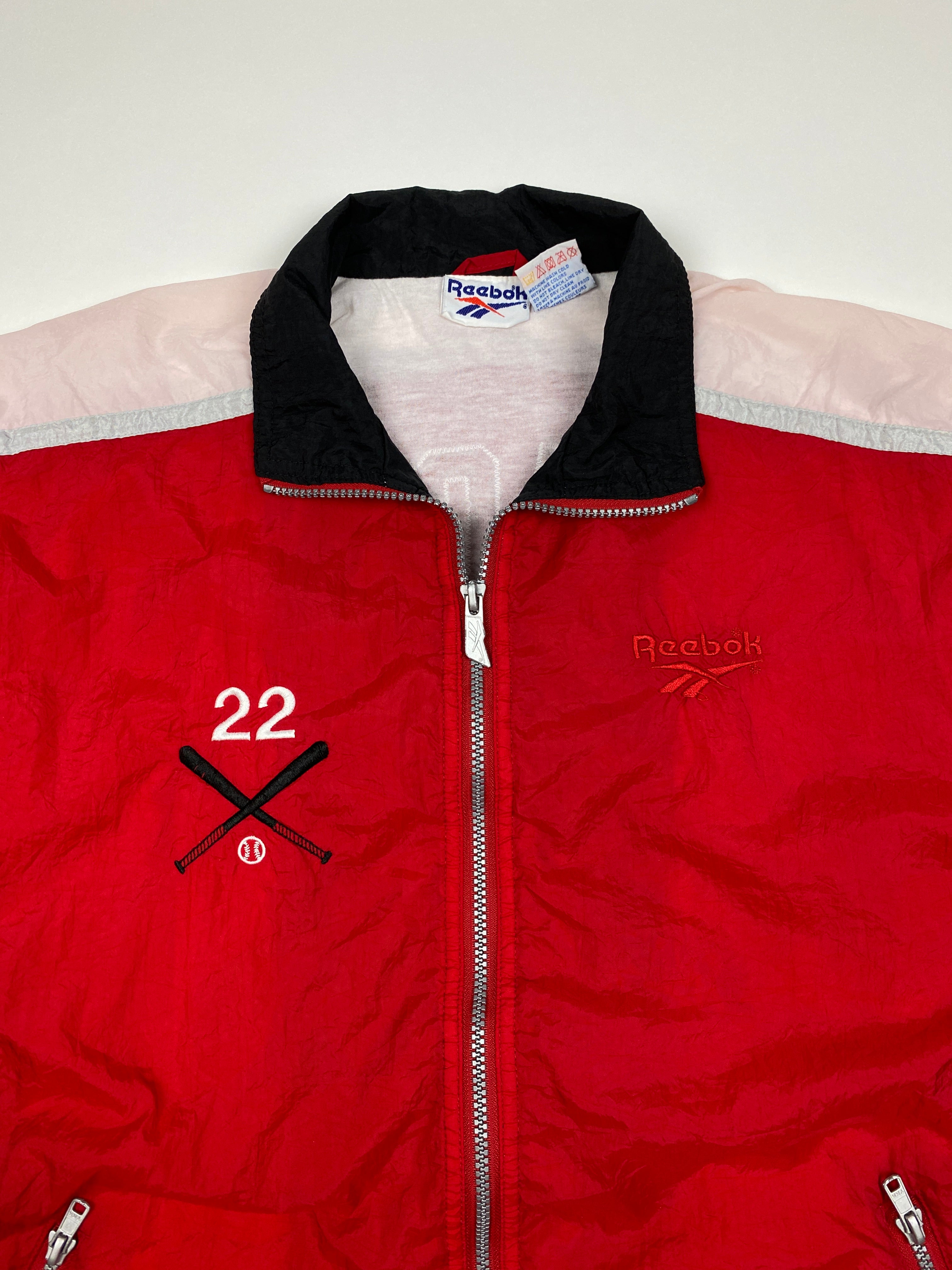 Vintage Reebok Stingers Baseball Windbreaker