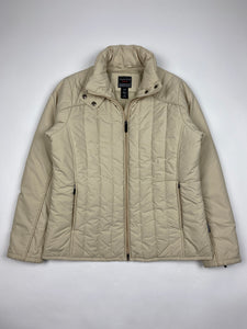 Womens Thermosoft Cream Puffer Jacket