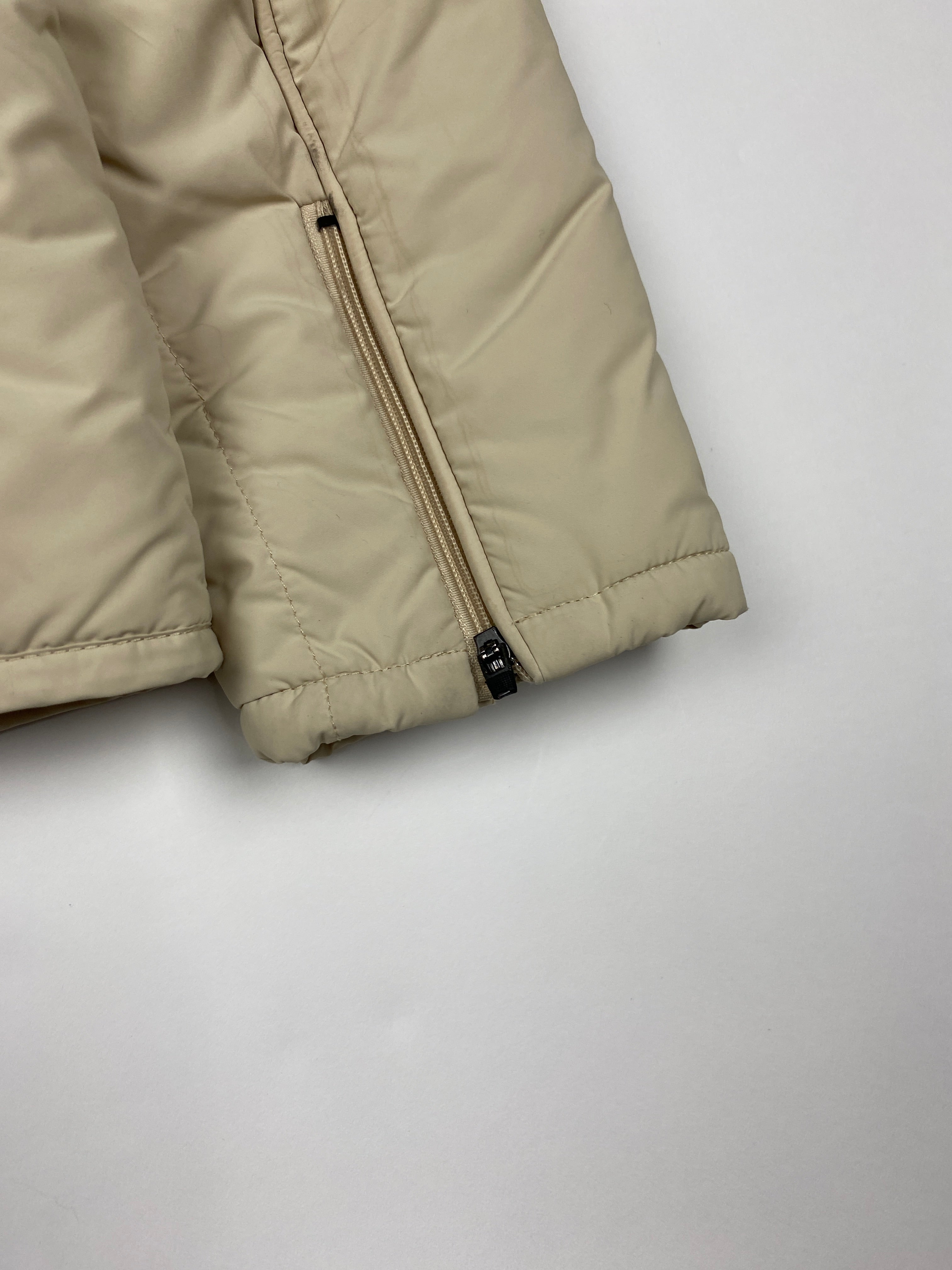 Womens Thermosoft Cream Puffer Jacket