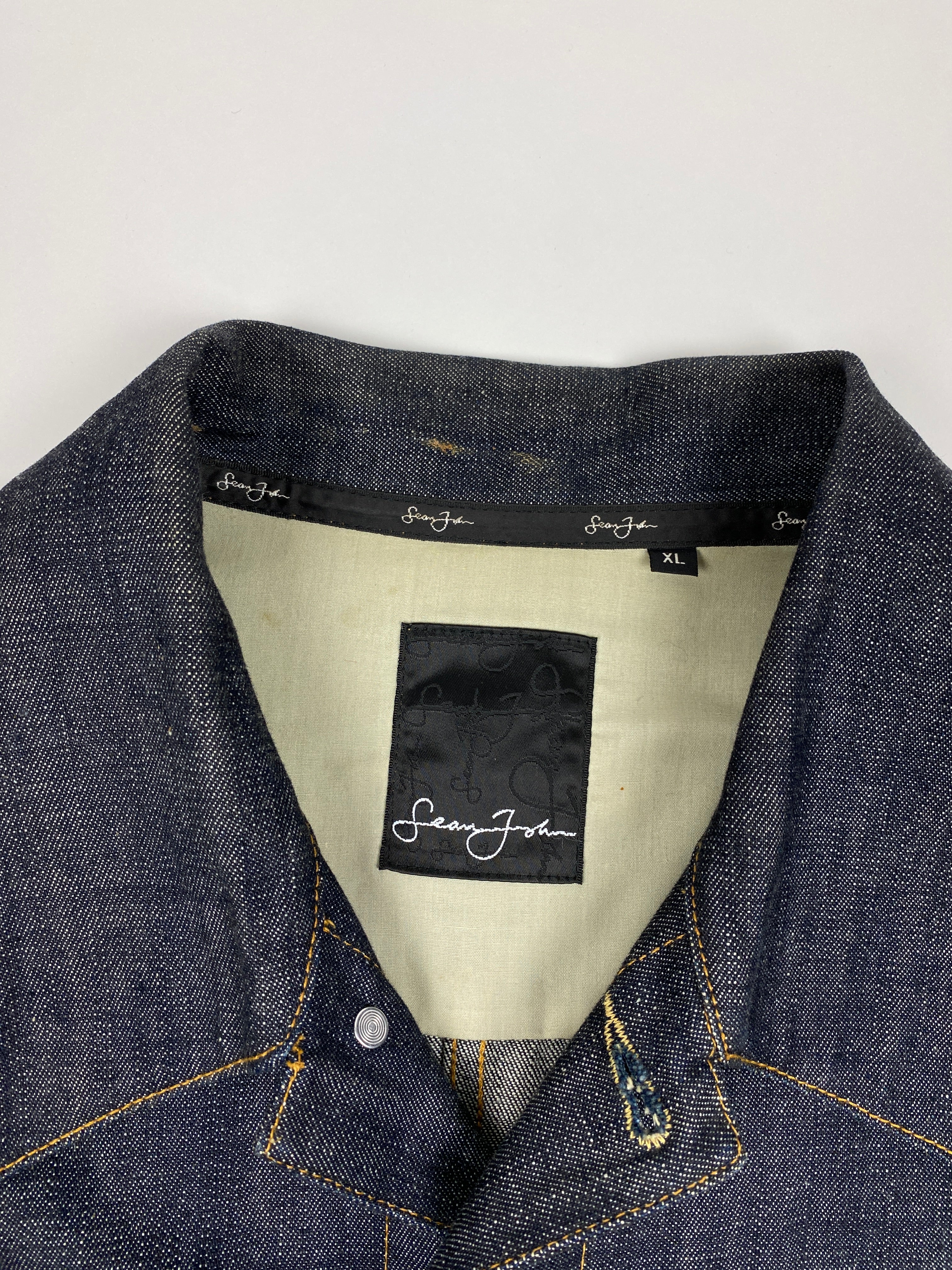 Vintage Dark Denim Sean John Jacket