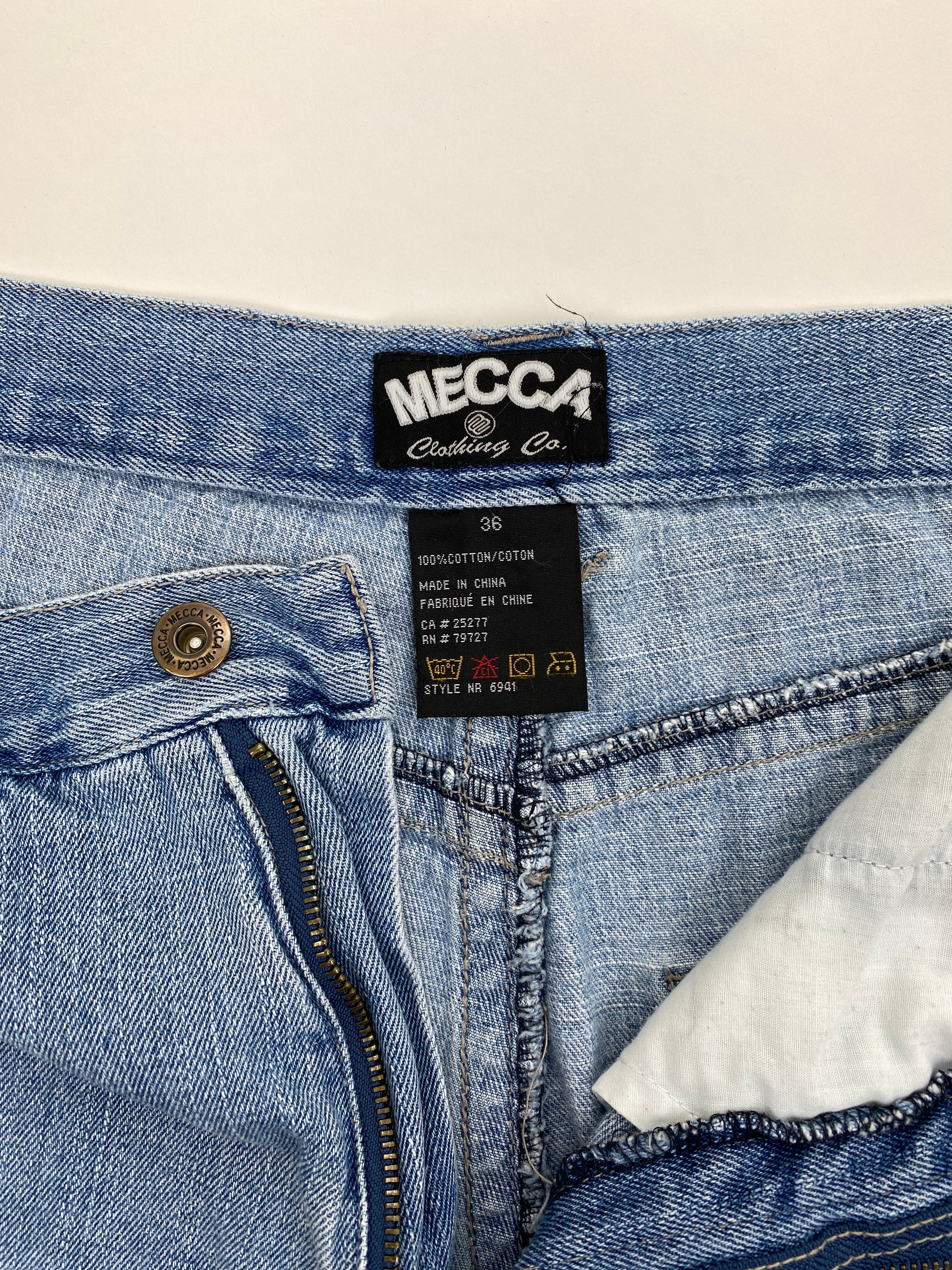 Vintage Mecca Blue Denim Jean Shorts