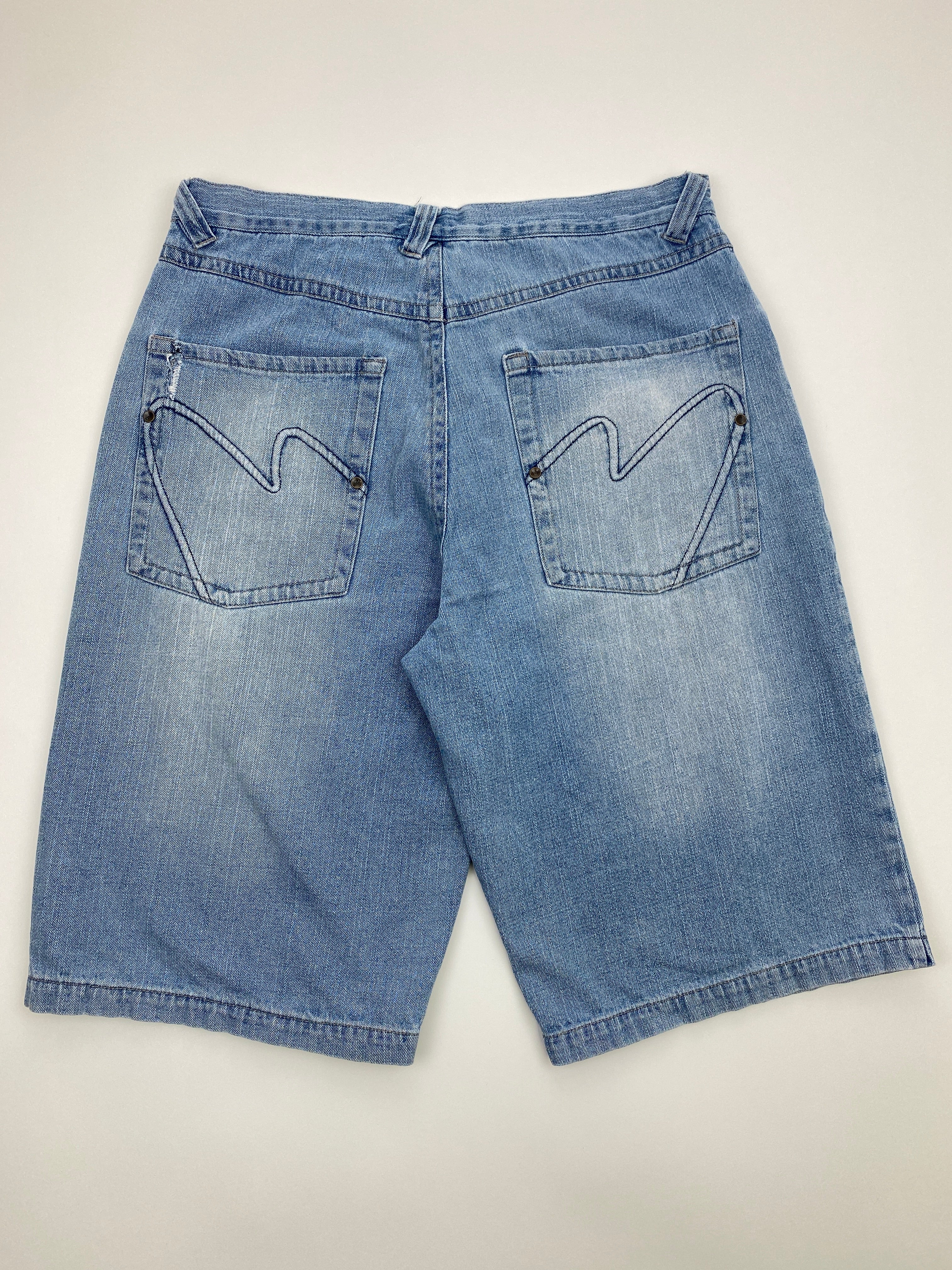 Vintage Mecca Blue Denim Jean Shorts