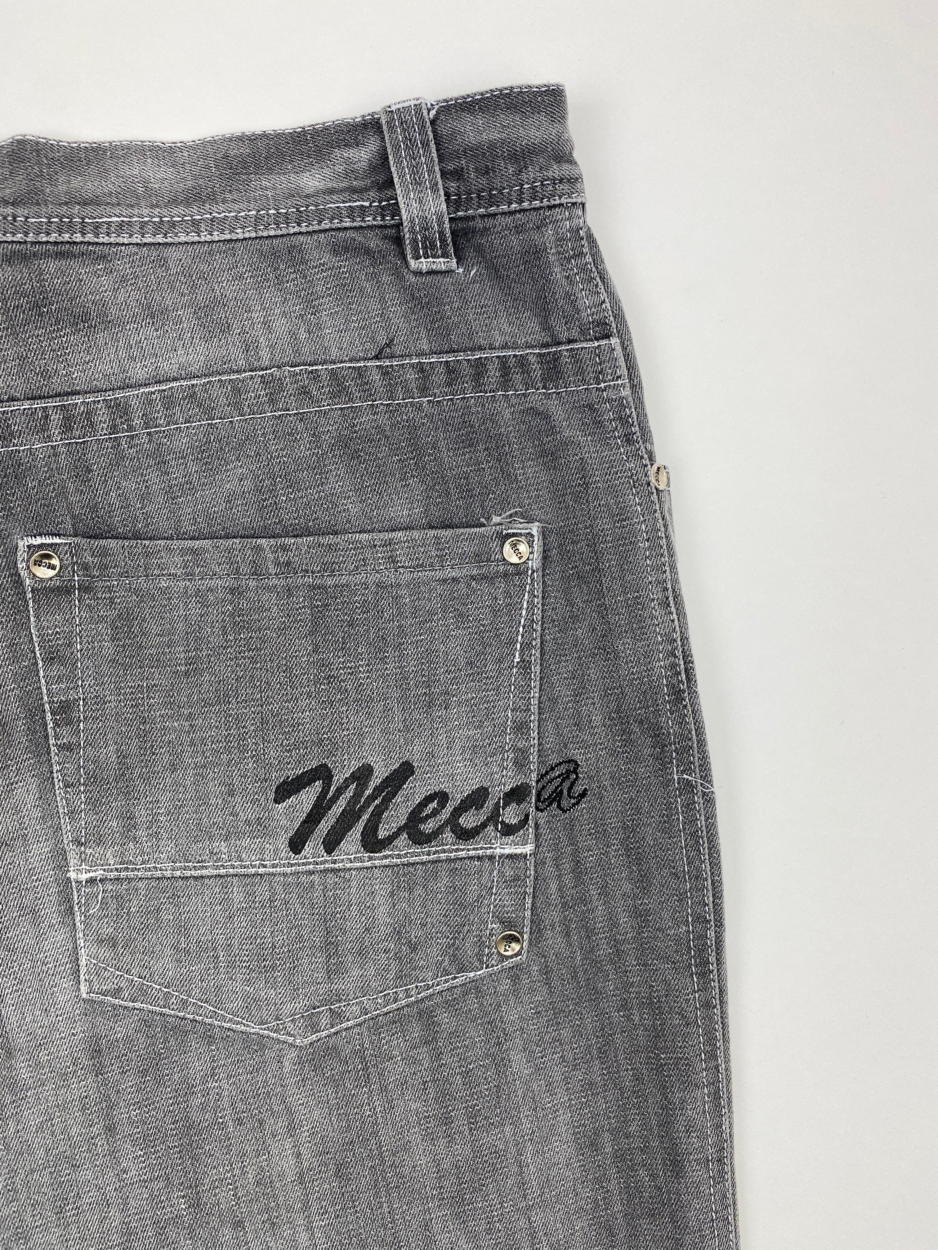 Vintage Black Mecca Denim Jean Shorts