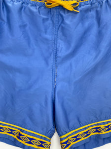 Vintage Blue/Yellow Umbro Shorts