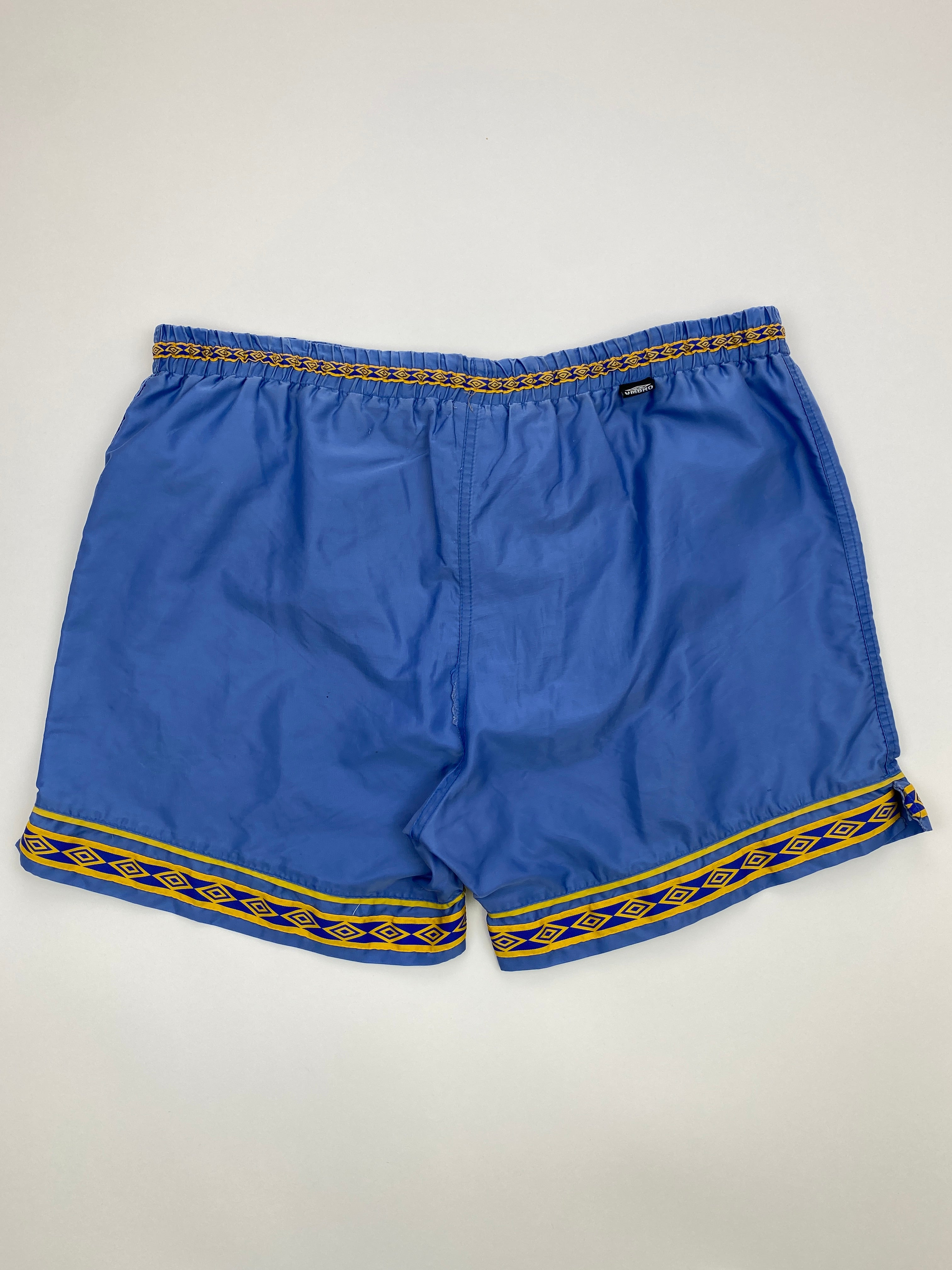 Vintage Blue/Yellow Umbro Shorts