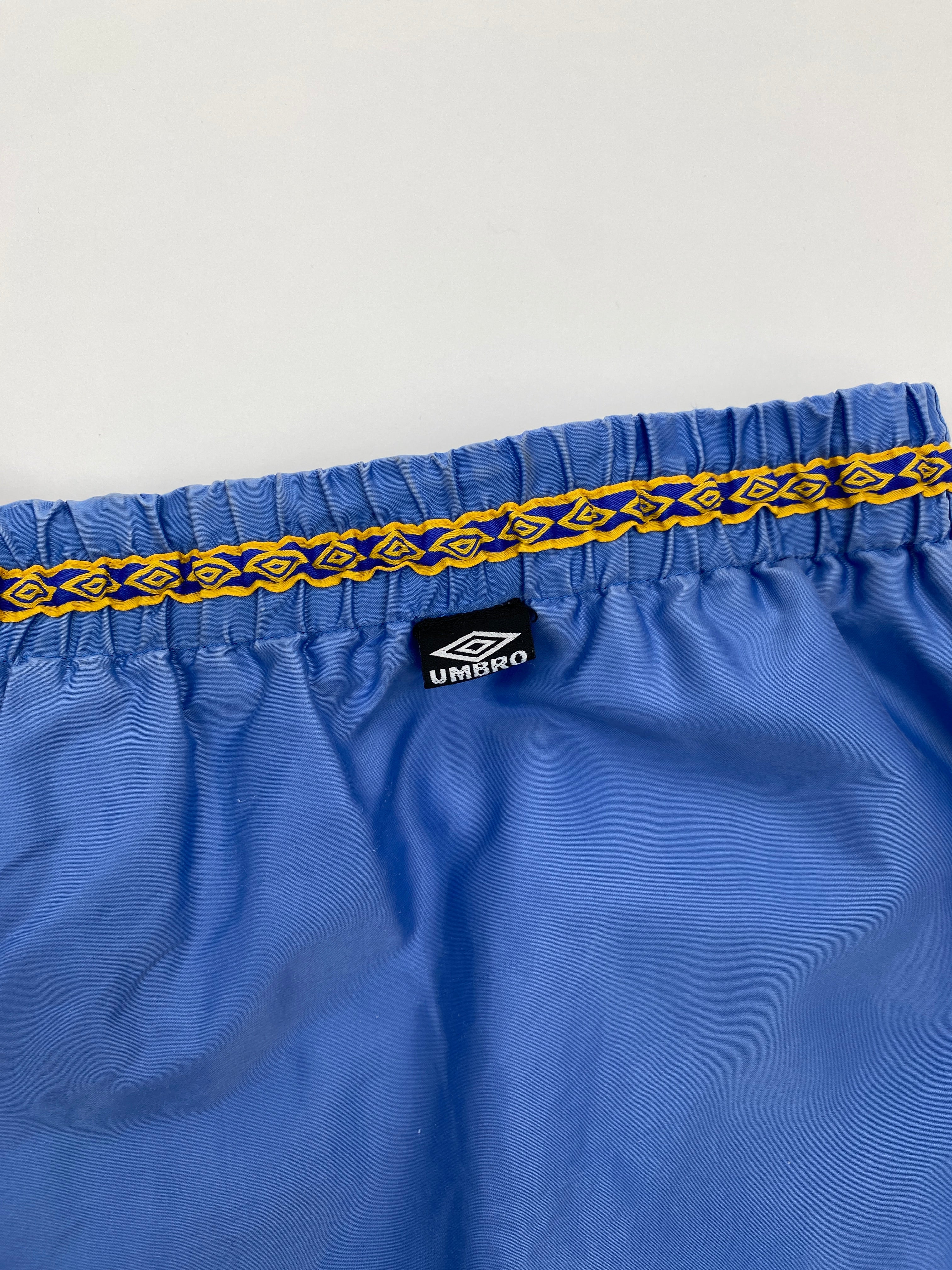 Vintage Blue/Yellow Umbro Shorts