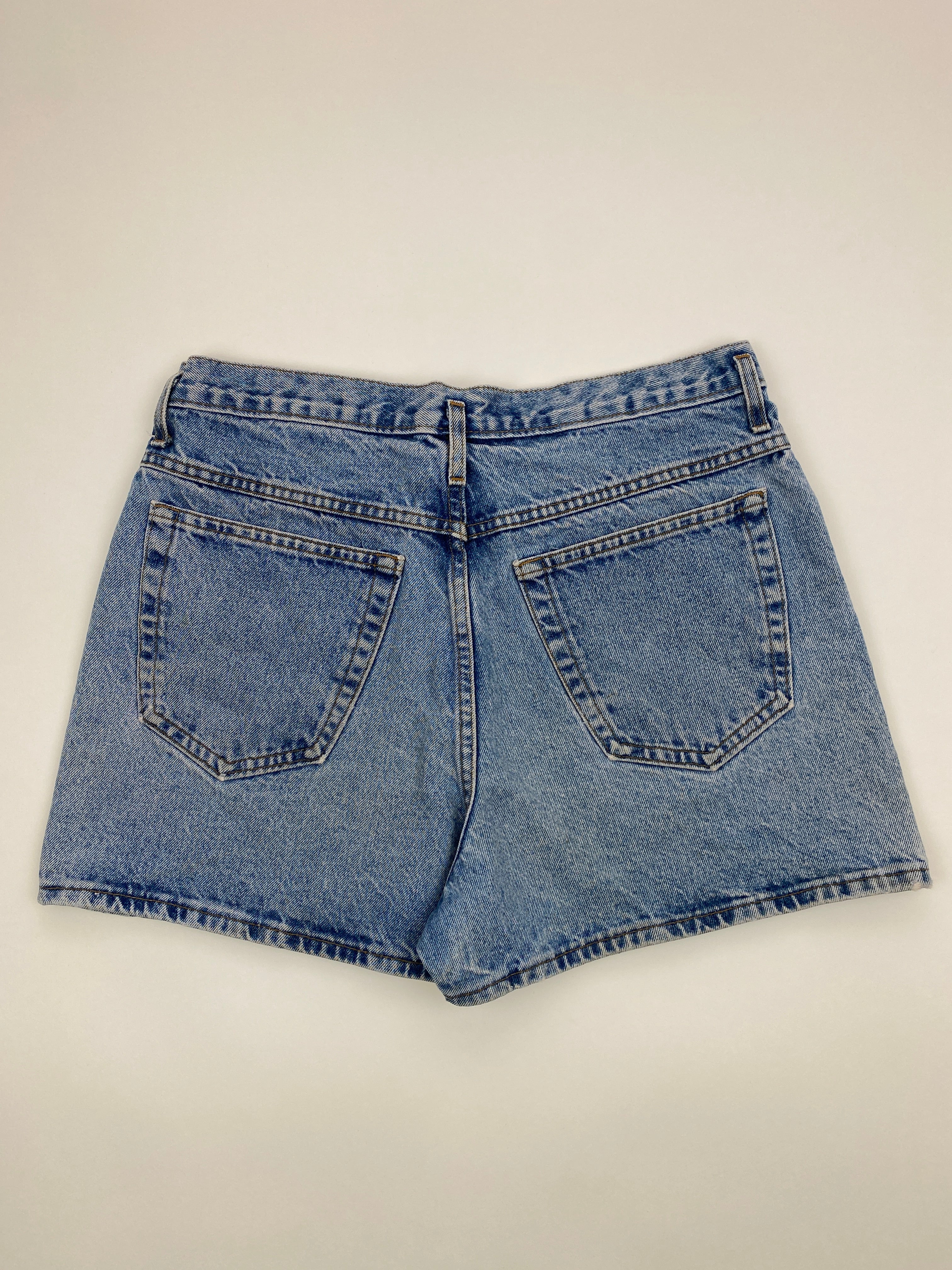 Vintage Womens Blue Denim Jean Shorts