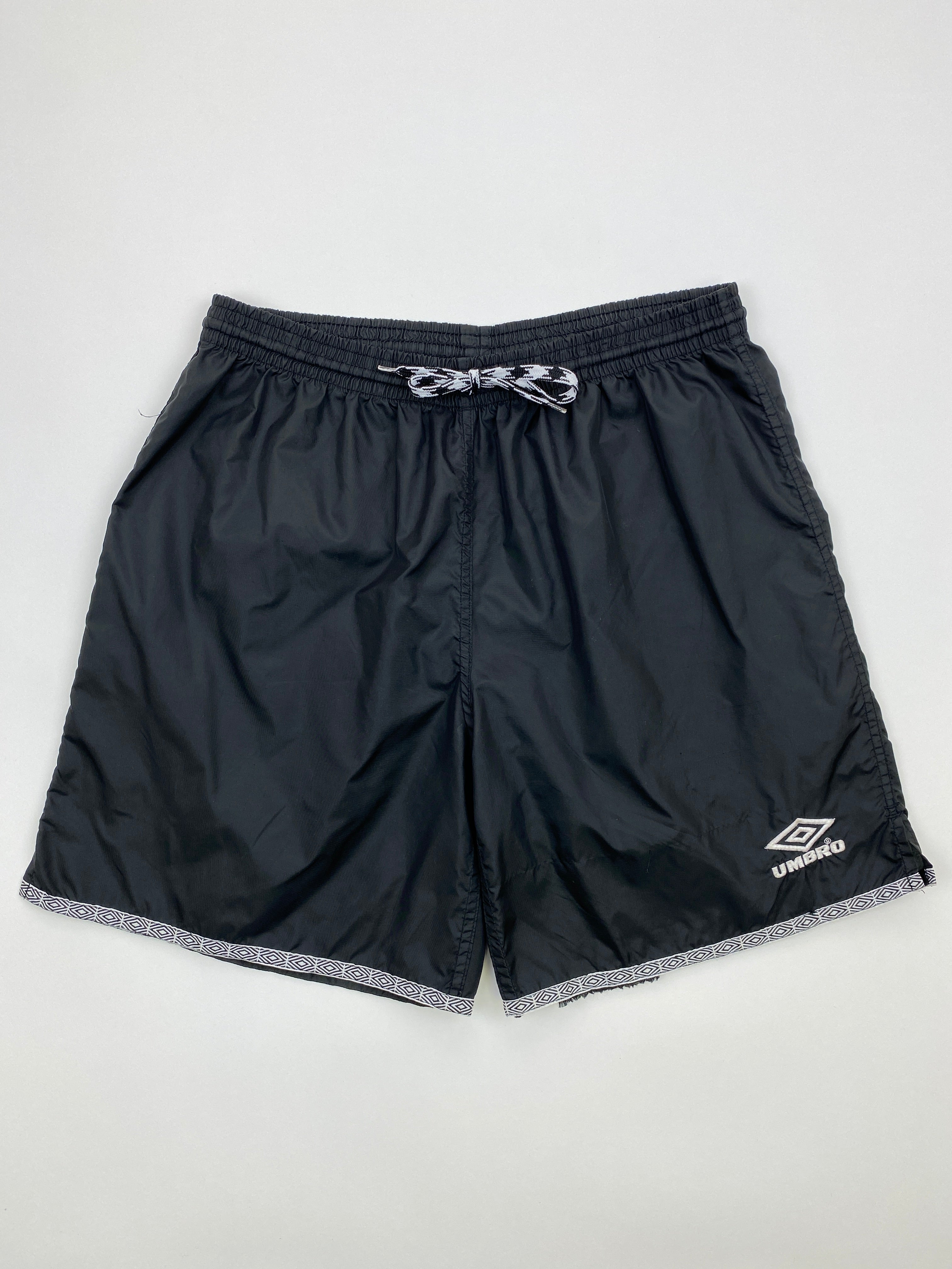 Vintage Black Umbro Shorts