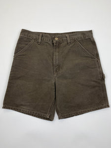 Vintage Brown Carhartt Carpenter Shorts