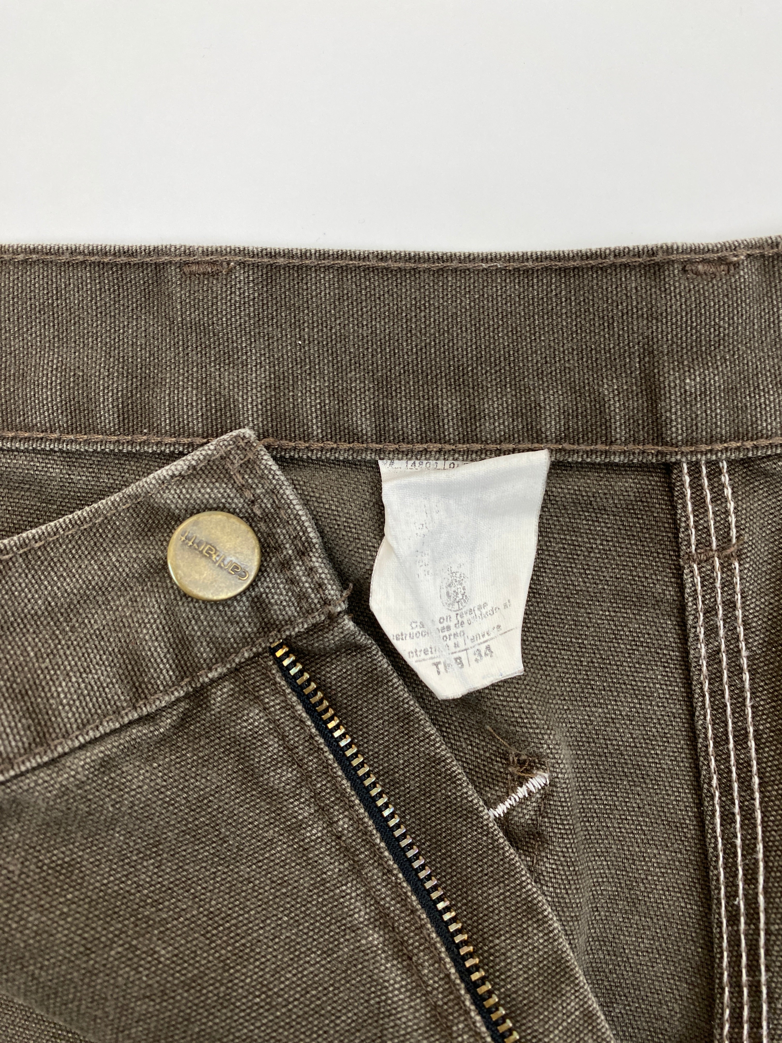 Vintage Brown Carhartt Carpenter Shorts