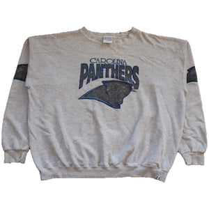 Vintage Distressed Carolina Panthers Crewneck