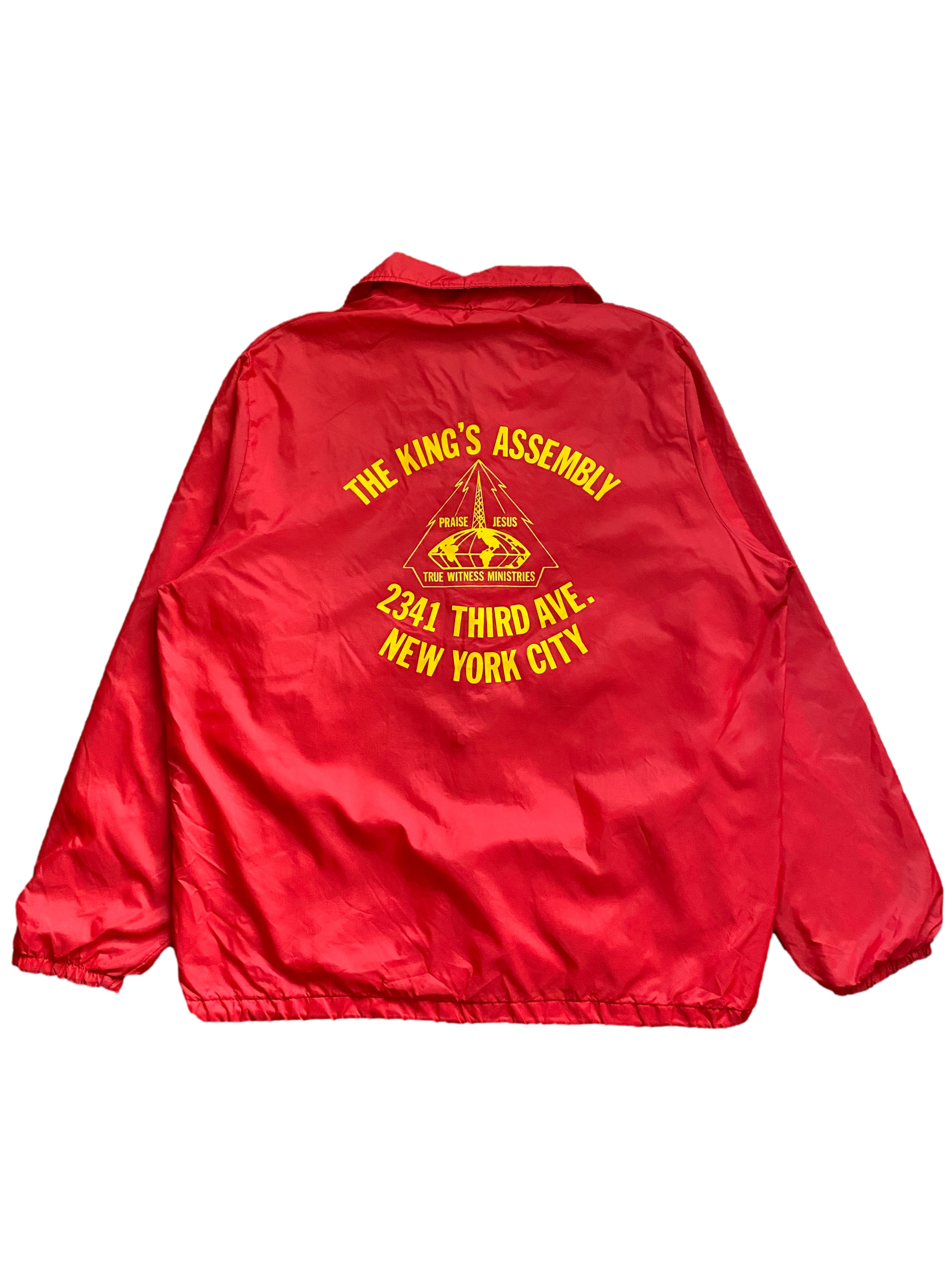 Vintage 'The King's Assembly' Coach Jacket