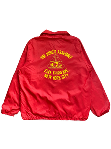 Vintage 'The King's Assembly' Coach Jacket