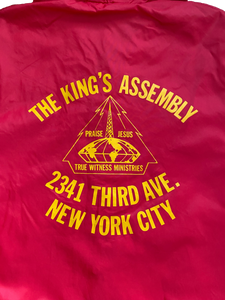 Vintage 'The King's Assembly' Coach Jacket