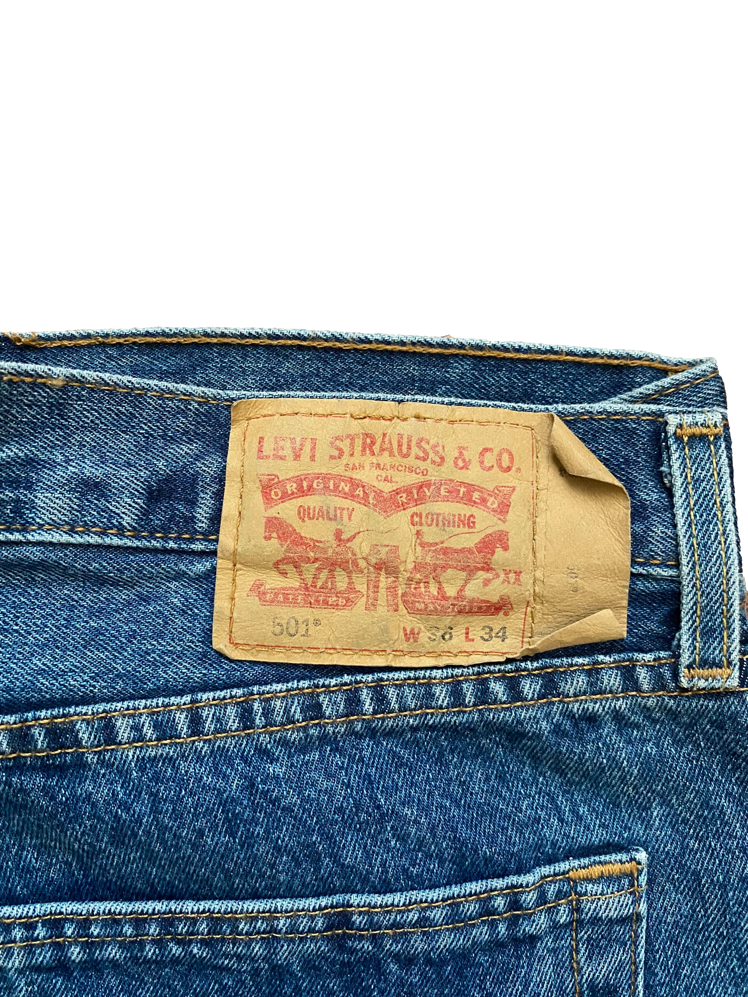 Levis 501 Denim Jeans