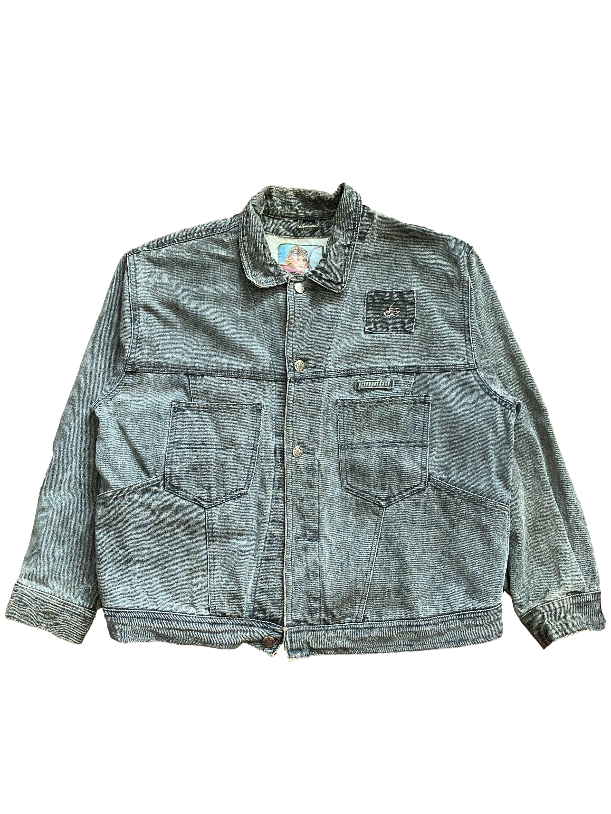 Vintage Whipp Pilot Denim Jacket