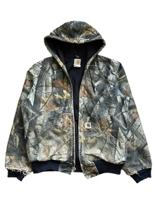 Carhartt Camo Hooded Canvas Jacket