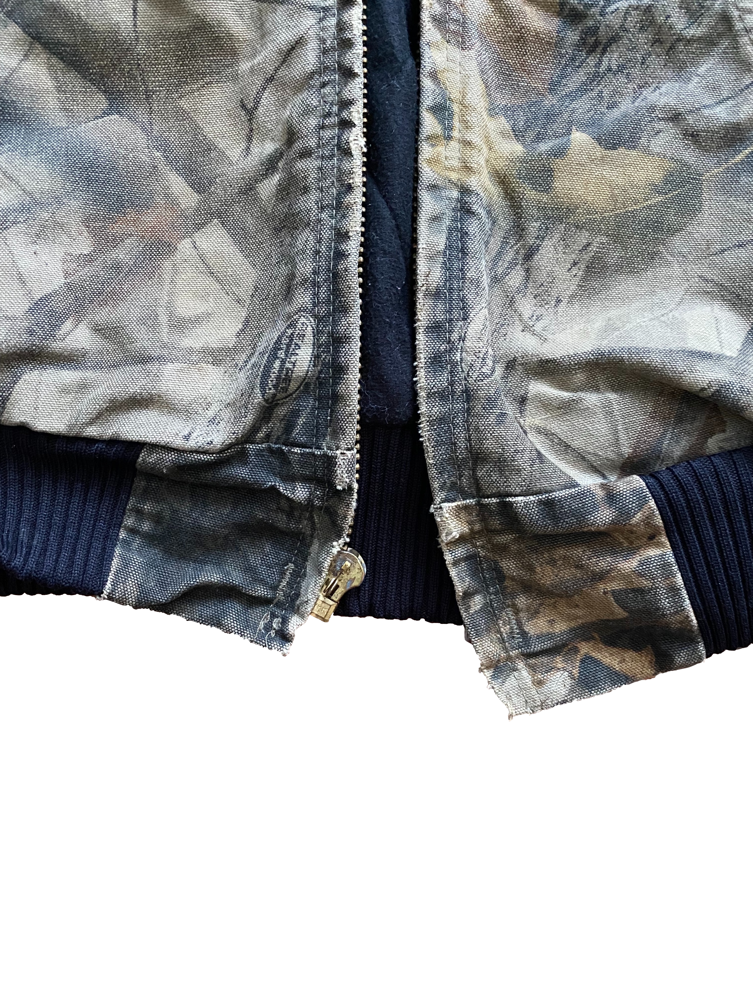 Carhartt Camo Hooded Canvas Jacket