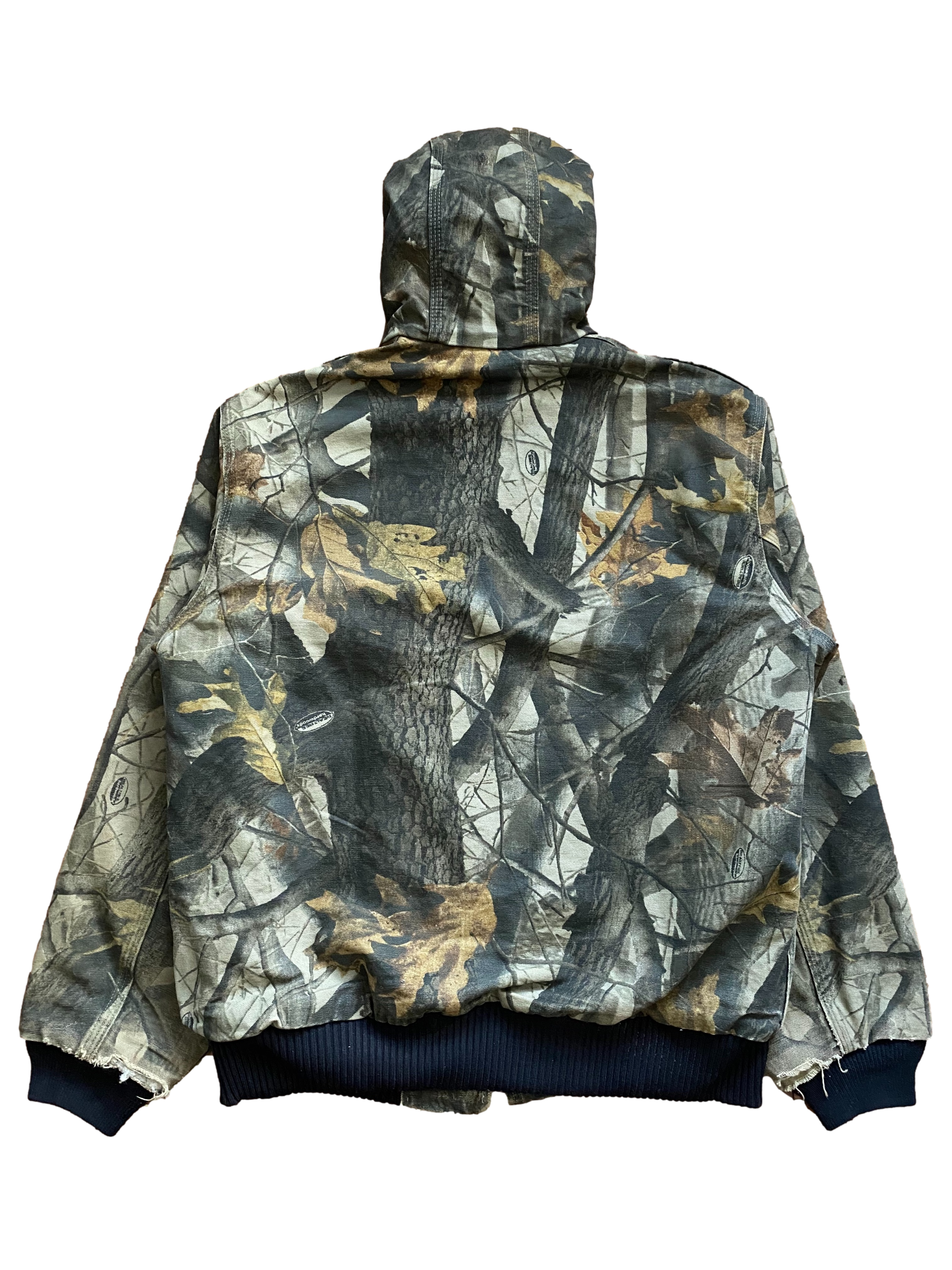 Carhartt Camo Hooded Canvas Jacket