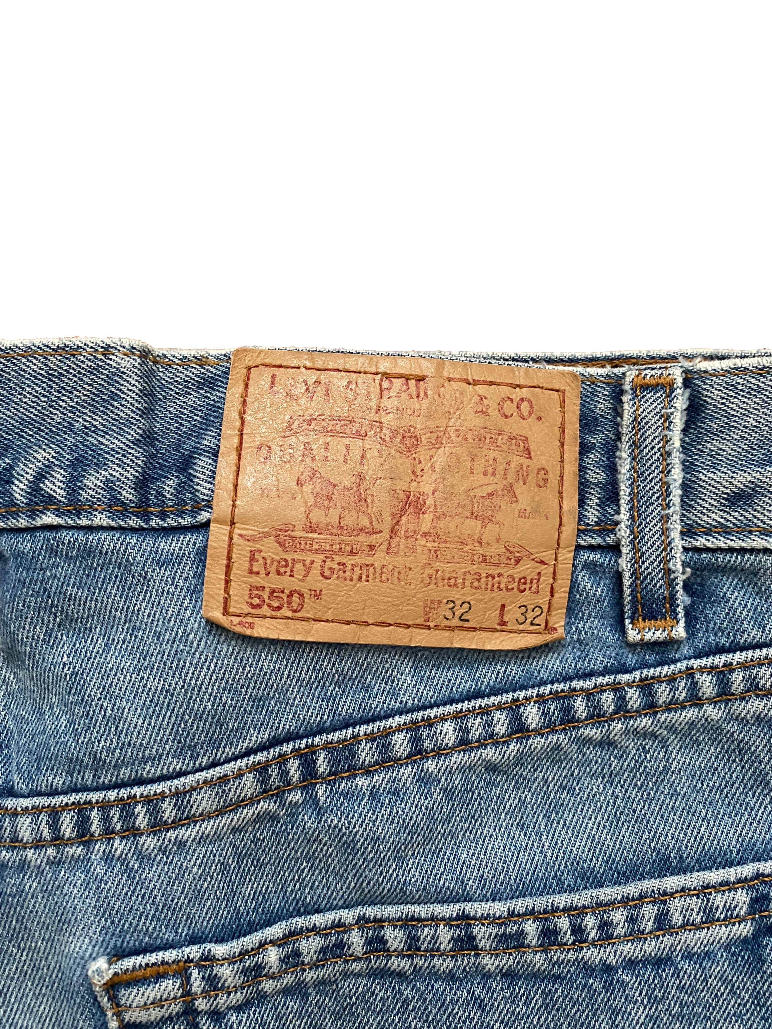 Vintage Levis 550 Straight Leg Jeans