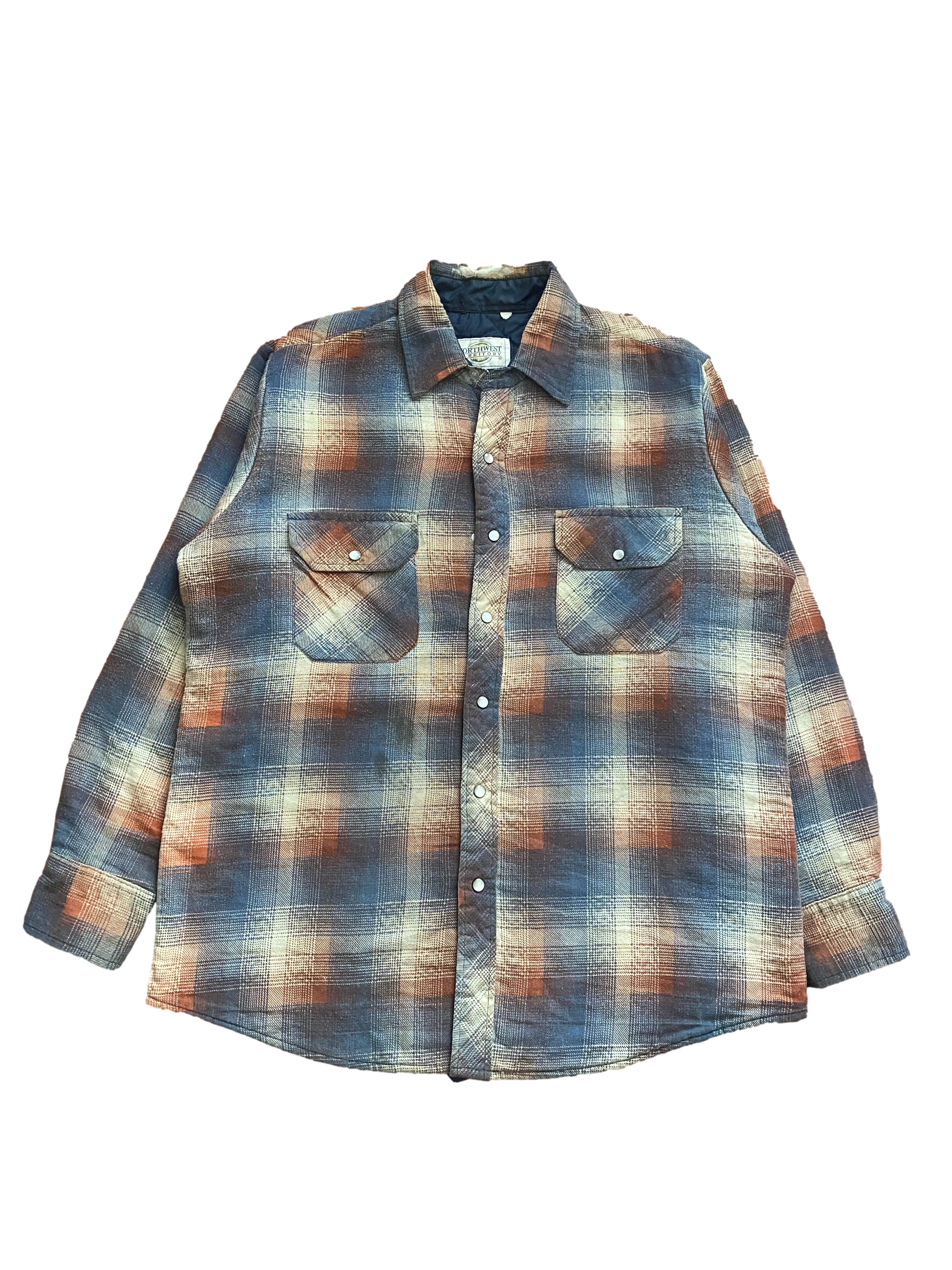 Vintage Plaid Button-Down Flannel