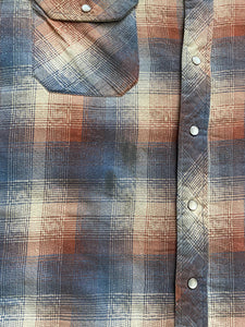 Vintage Plaid Button-Down Flannel