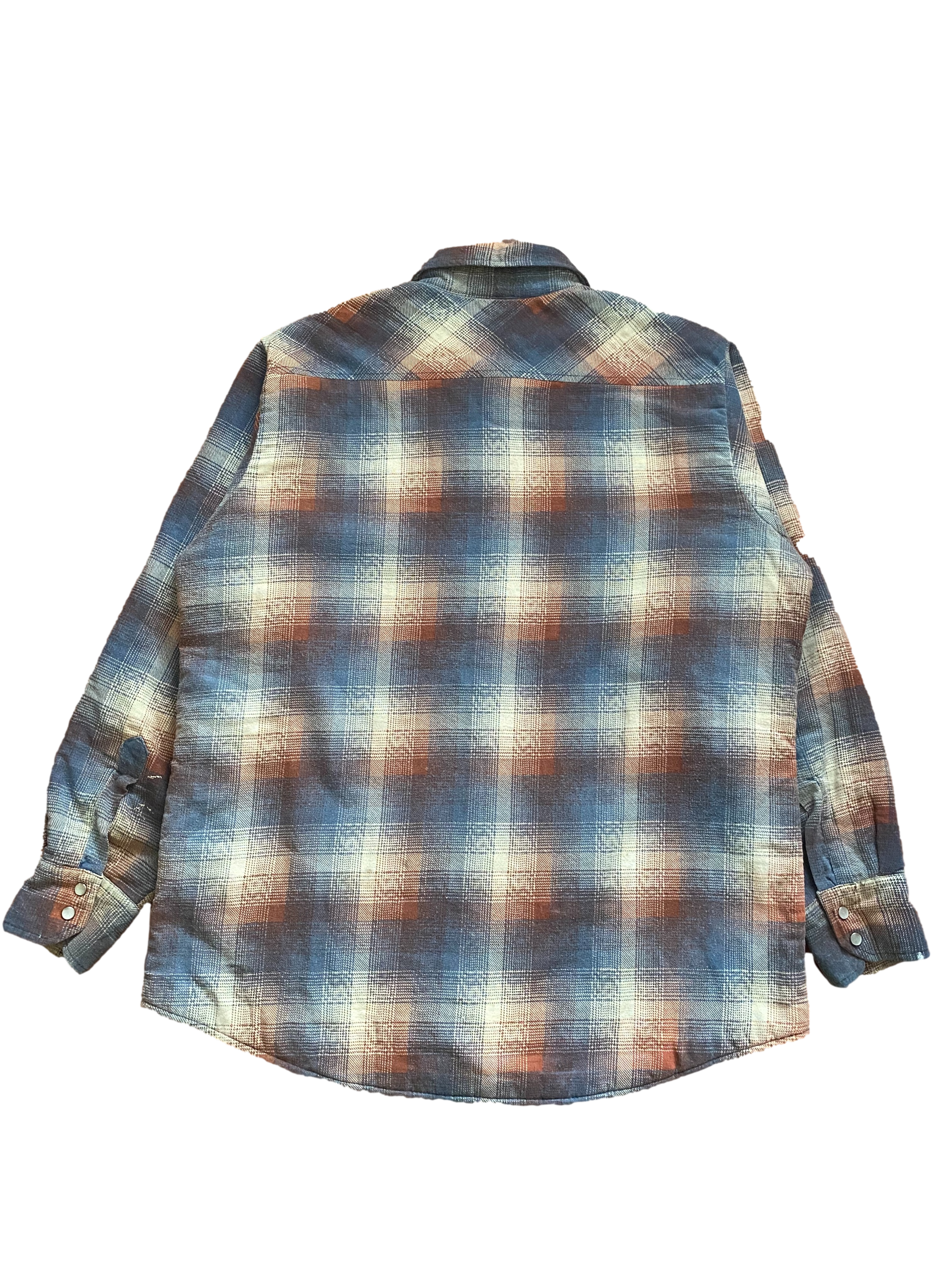 Vintage Plaid Button-Down Flannel