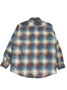 Vintage Plaid Button-Down Flannel
