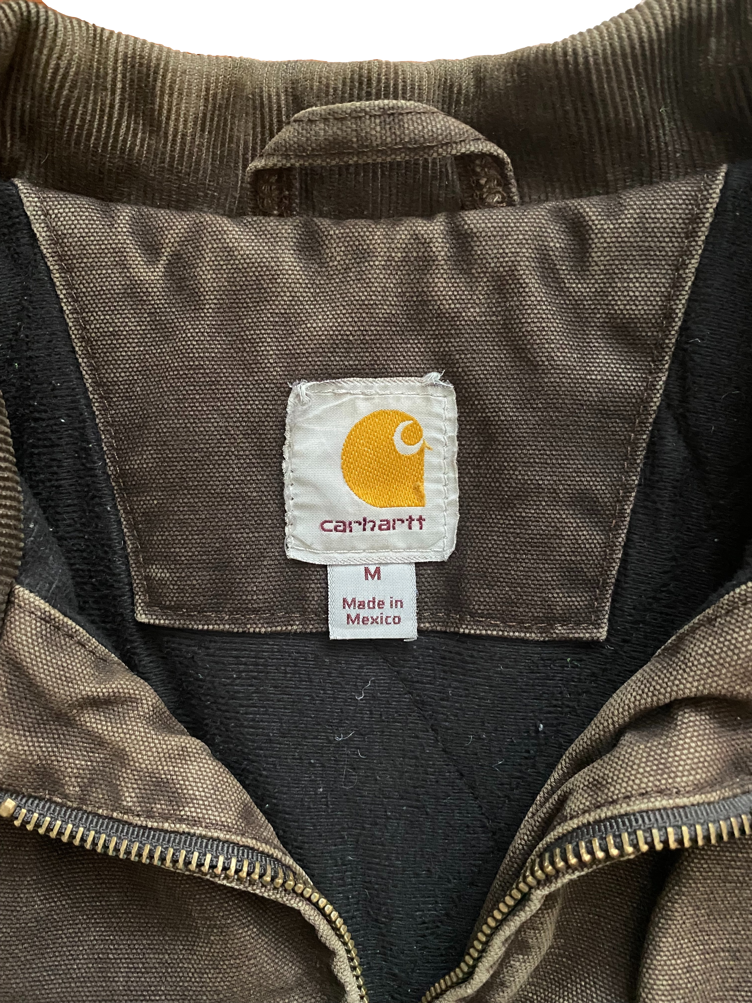 Vintage Mocha Carhartt Canvas Jacket