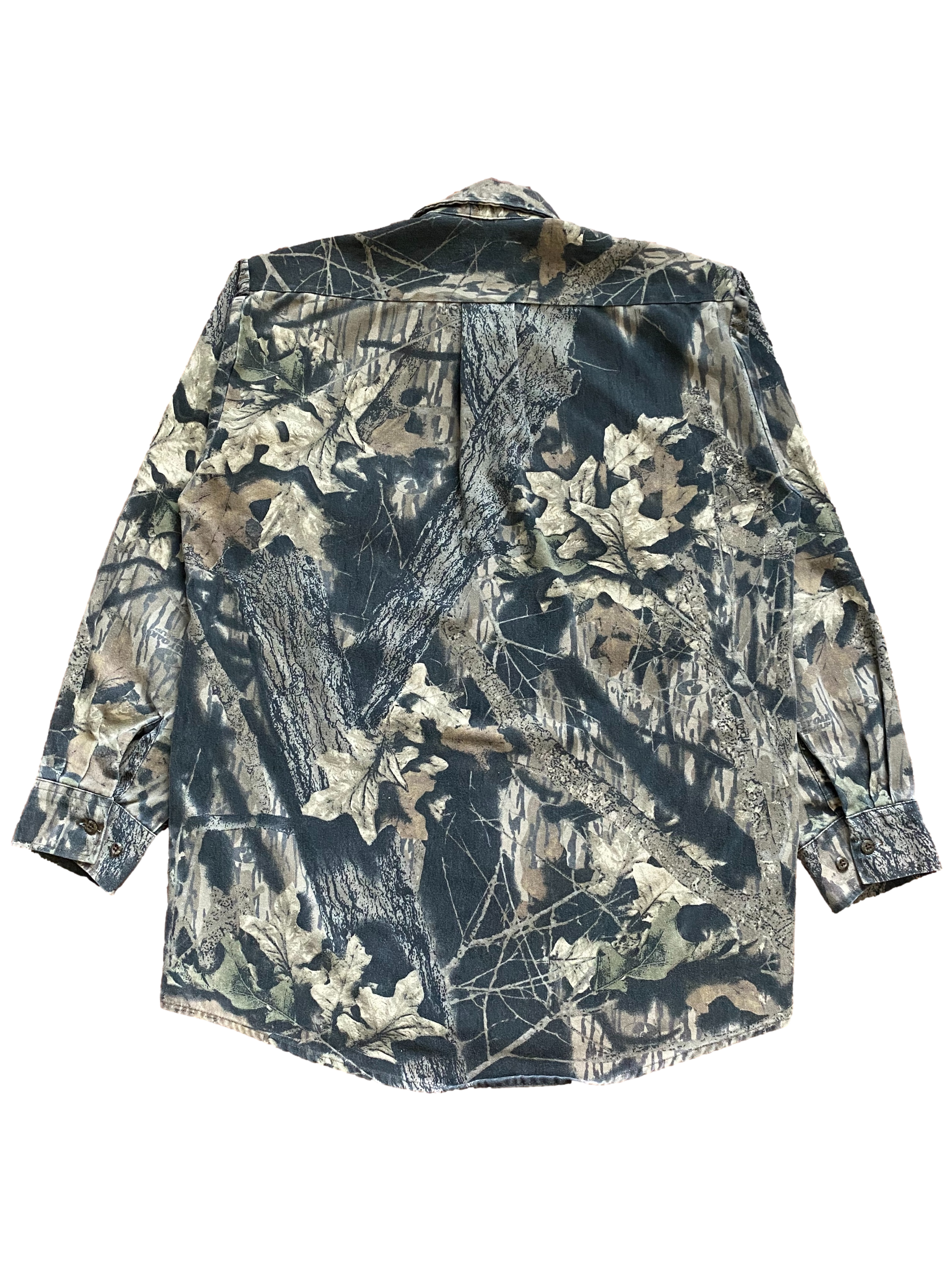 Vintage Mossy Oaks Camo Button-Down Shirt