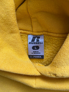 Yellow Essential Blank Russell Hoodie