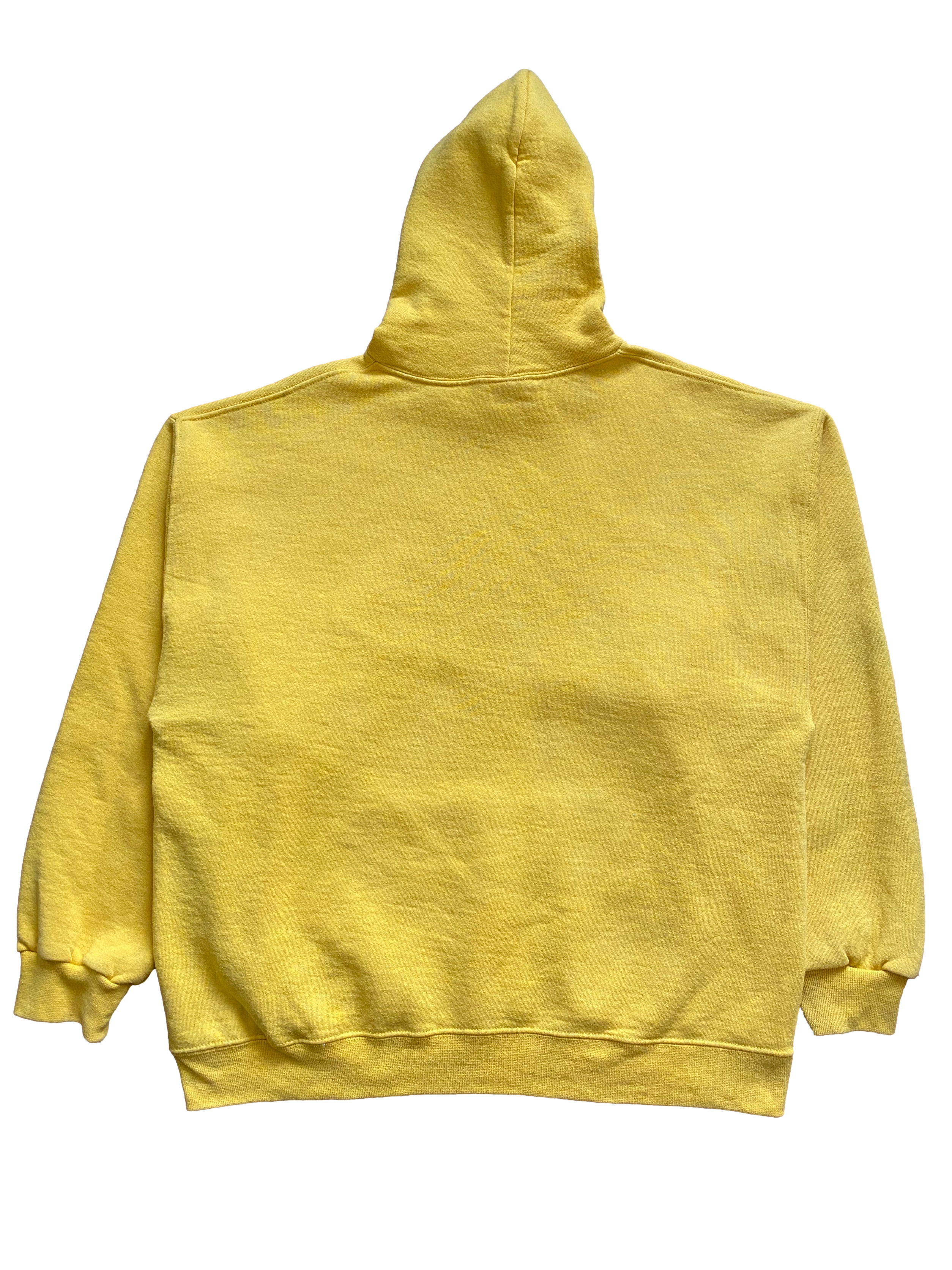 Yellow Essential Blank Russell Hoodie