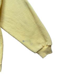 Yellow Essential Blank Russell Hoodie