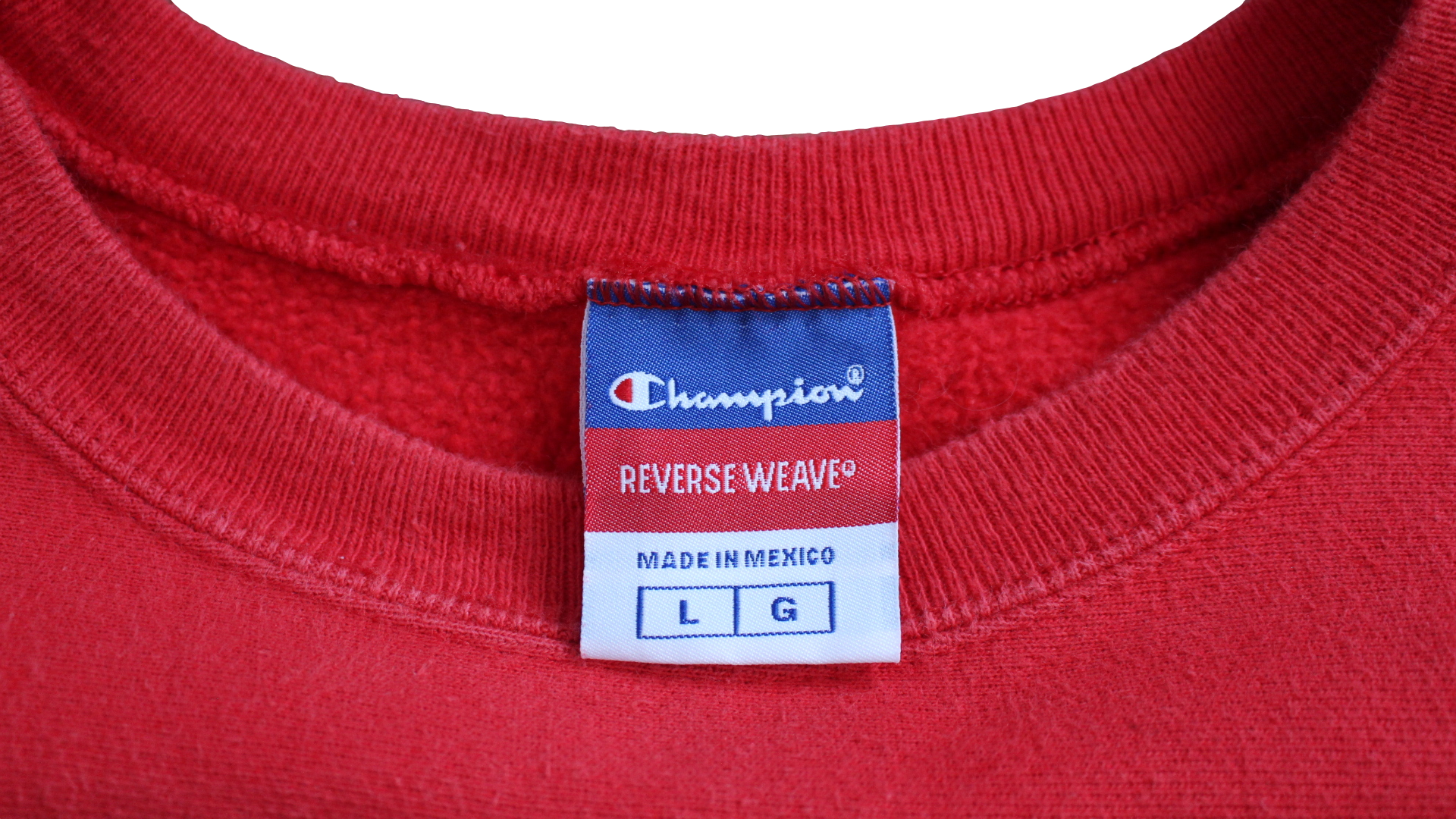 Wisconsin Champion Reverse Weave Crewneck