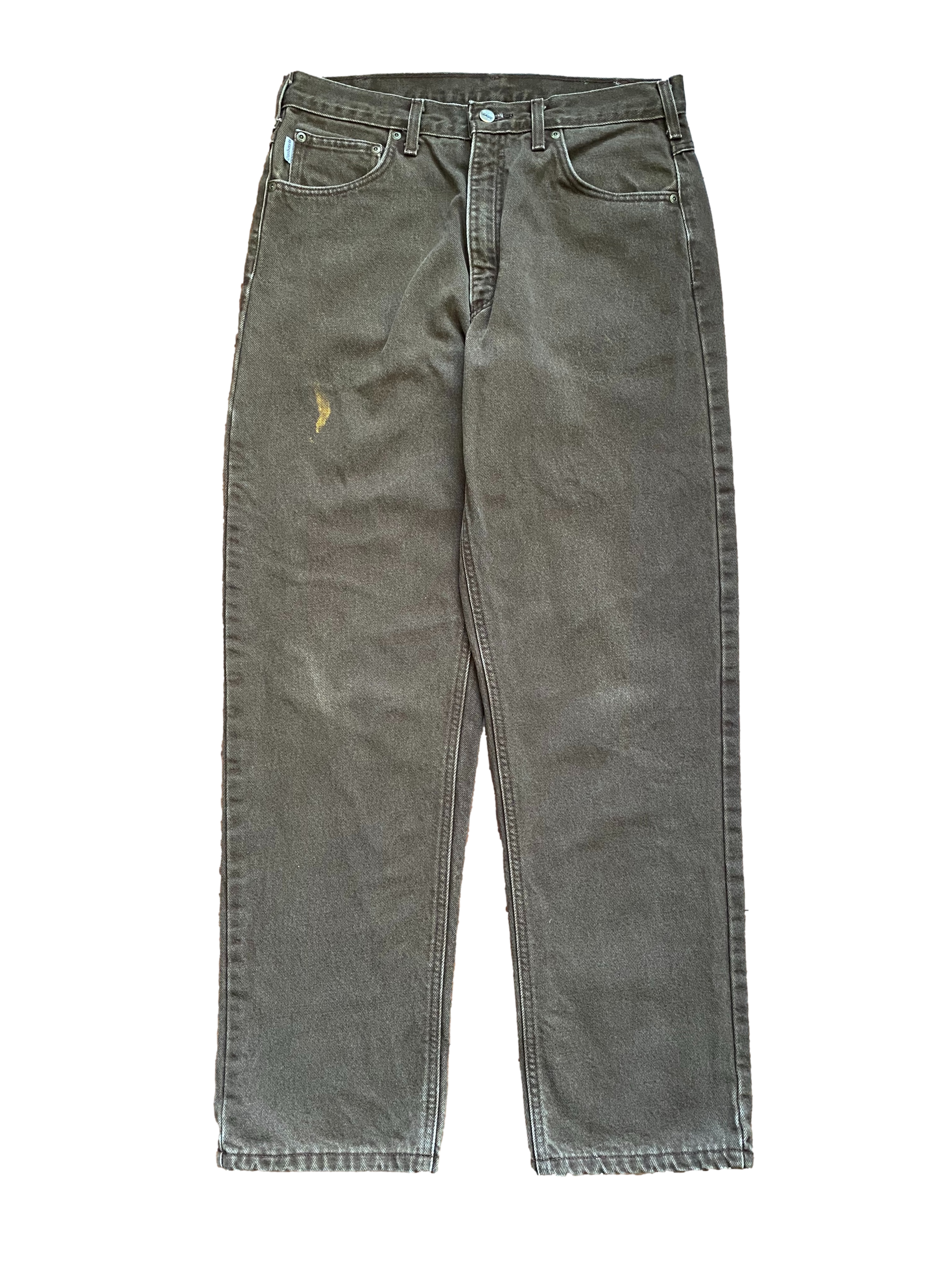 Vintage Mocha Carhartt Plaid Lined Pants