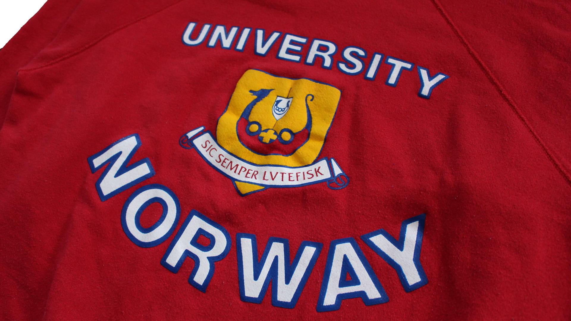 Vintage University of Norway Crewneck