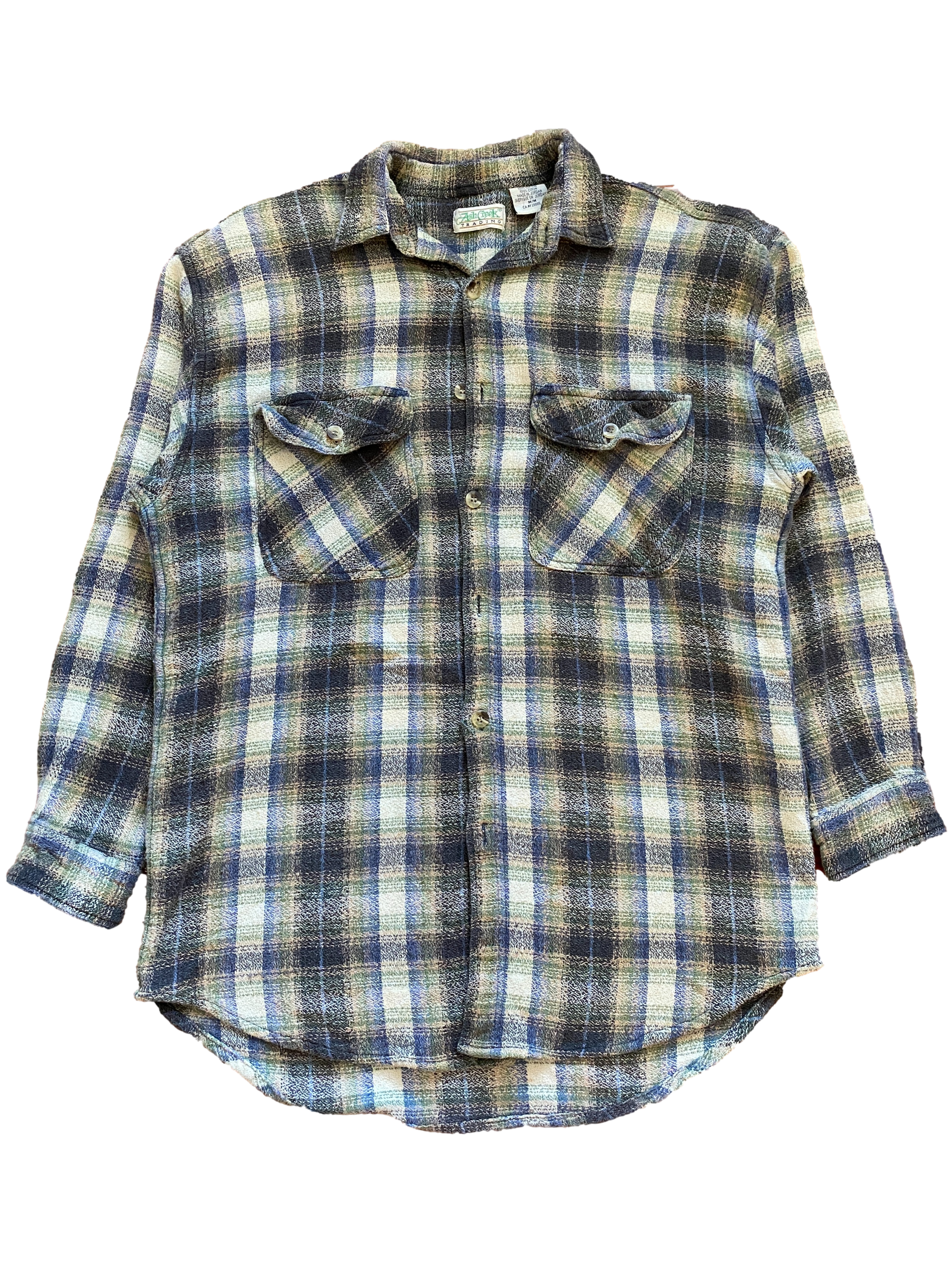 Vintage Ash Creek Plaid Flannel