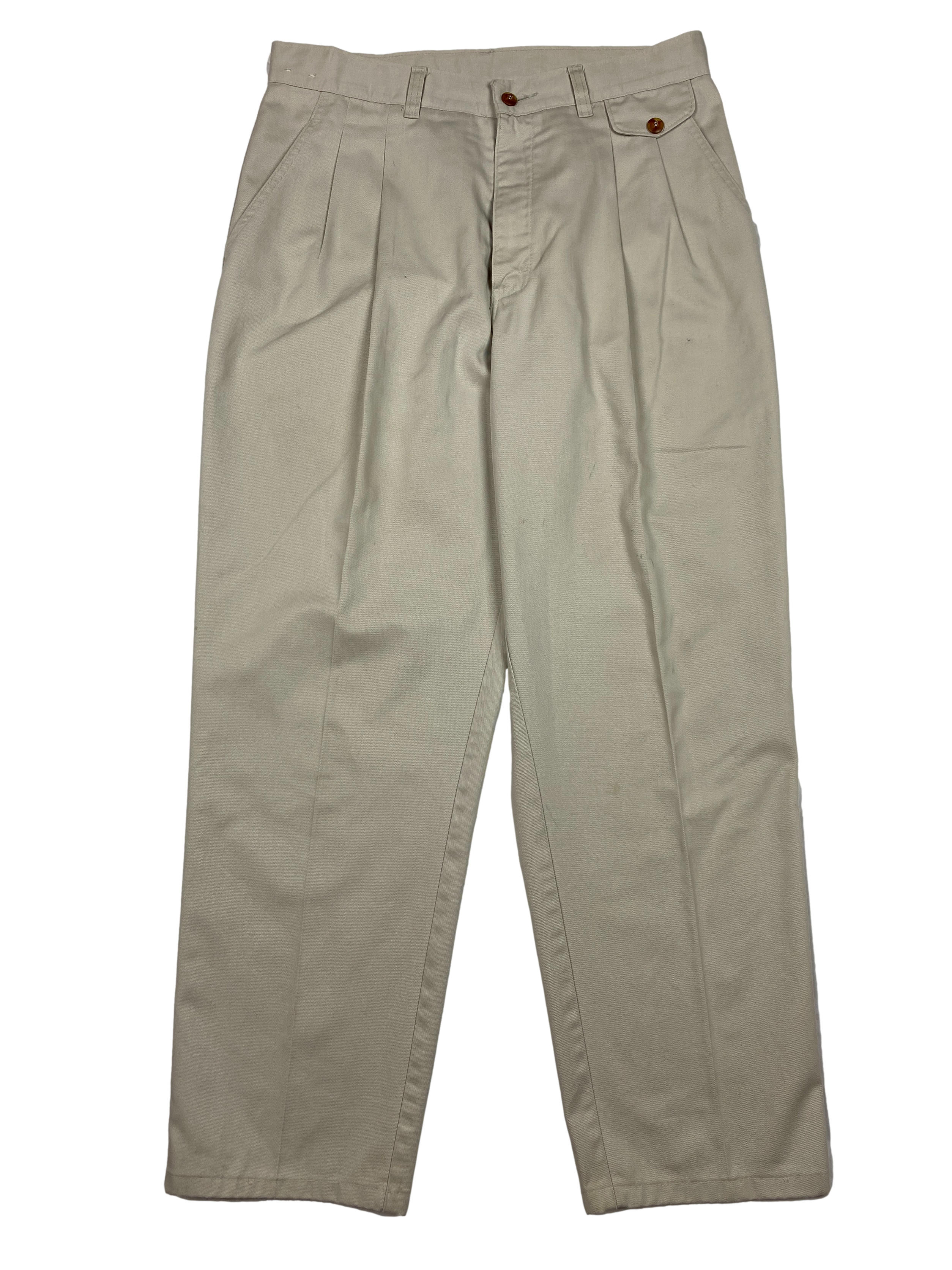 Vintage Beige Lee Dress Pants