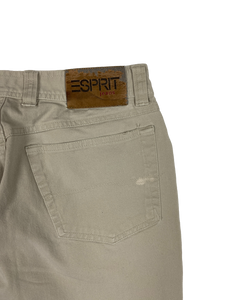 Vintage Cream Esprit Straight Leg Pants