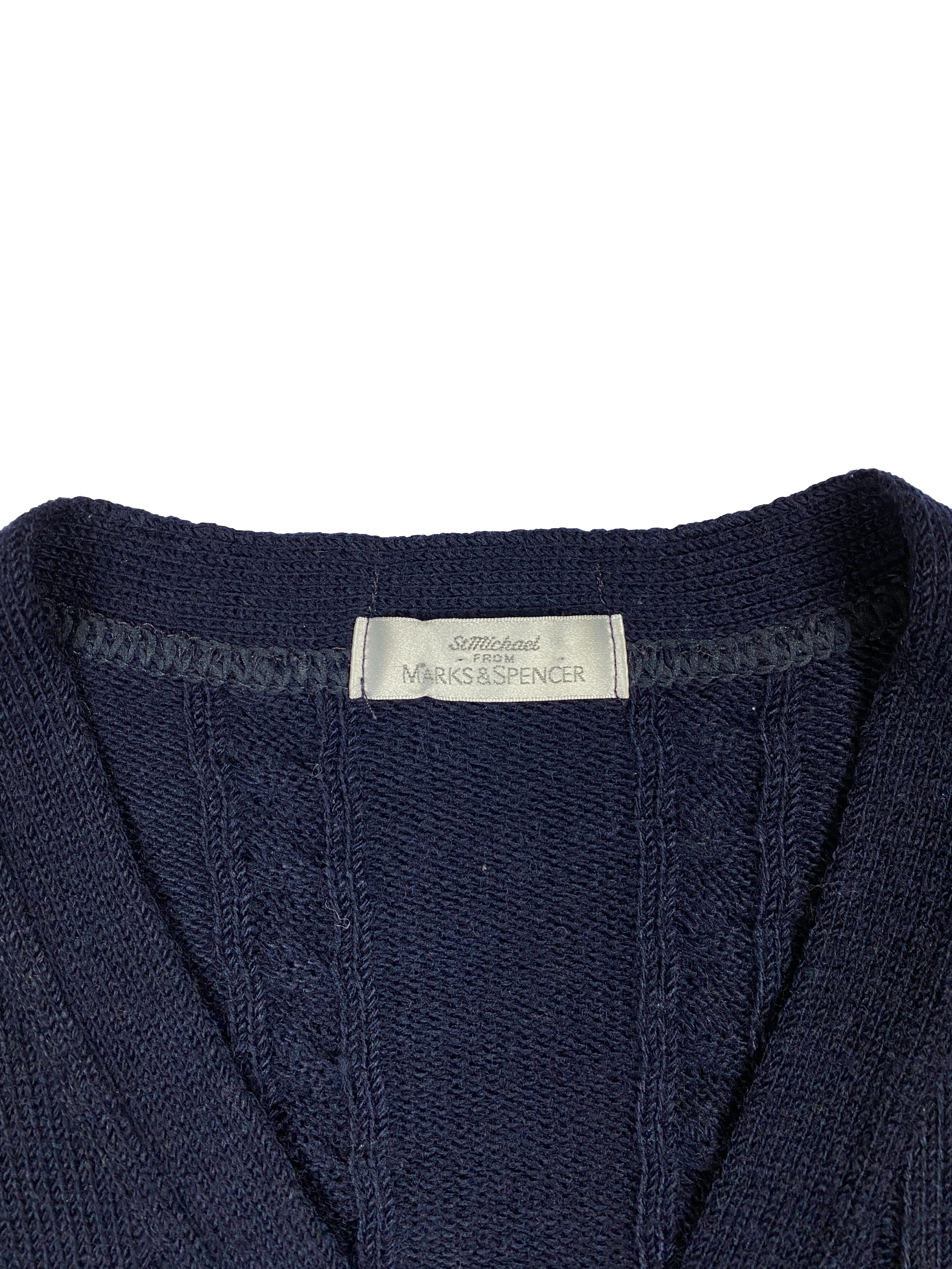 Vintage Navy Cardigan