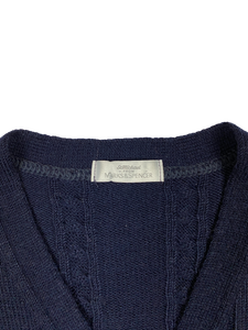 Vintage Navy Cardigan