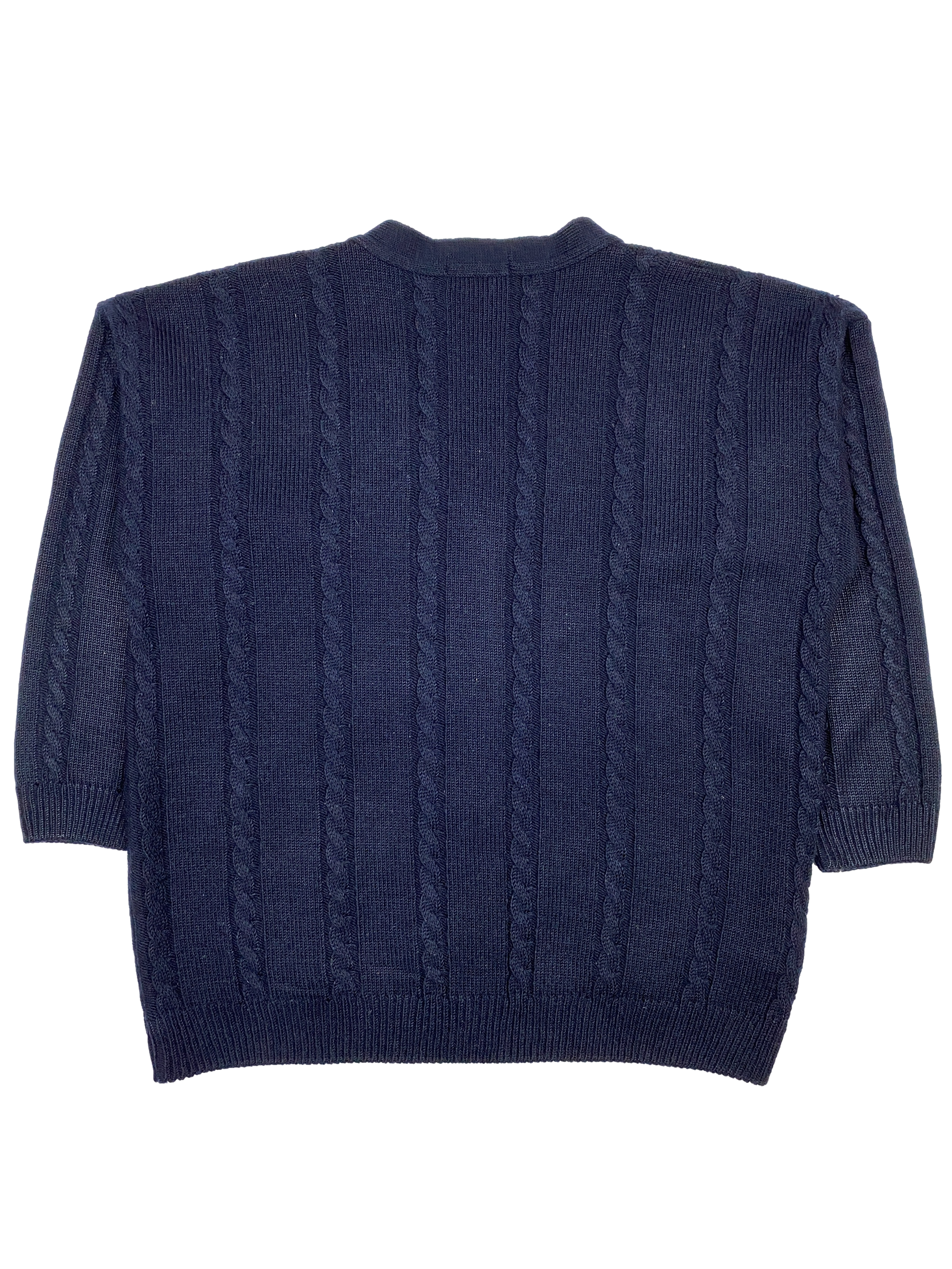 Vintage Navy Cardigan