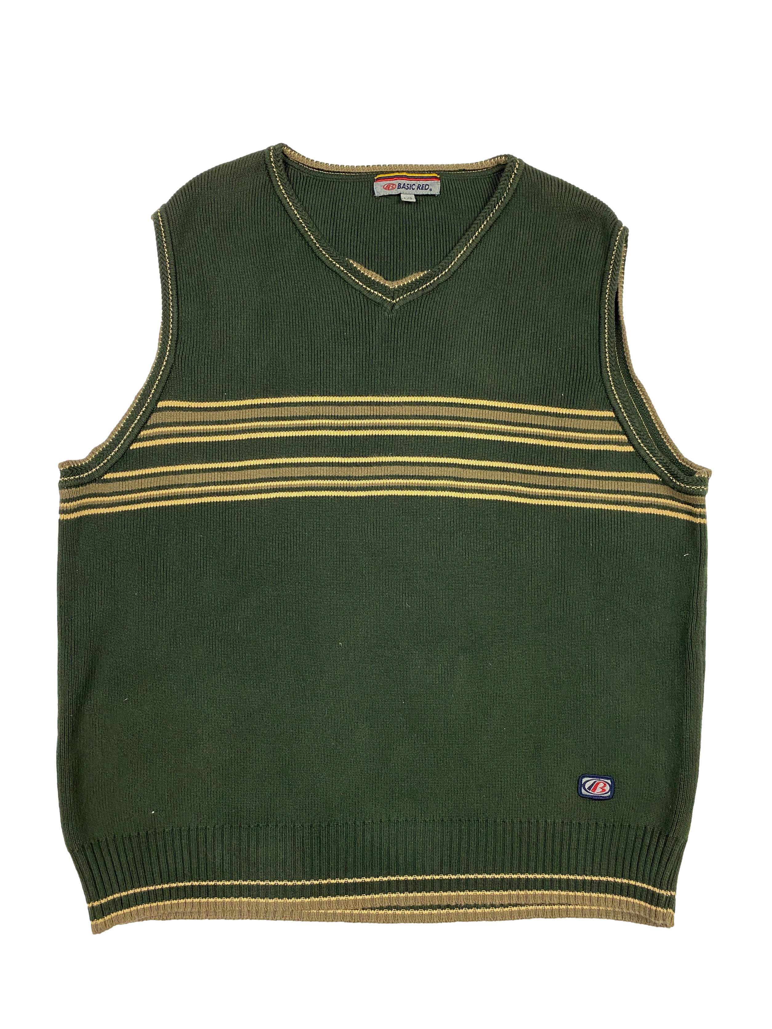 Vintage Green Sweater Vest